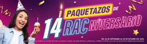 Catálogo RAC en Iztapalapa | Paquetazos de Racniversario | 26/9/2024 - 29/10/2024