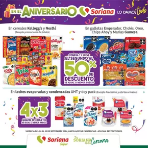 Ofertas de Supermercados en Villa Cuauhtémoc | Fin de Semana Súper de Soriana Súper | 27/9/2024 - 30/9/2024