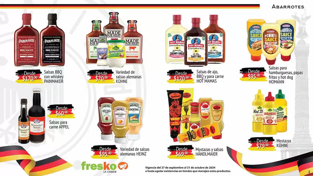 Catálogo Fresko en León | Disfruta lo mejor de Alemania | 1/10/2024 - 31/10/2024