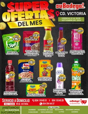 Ofertas de Supermercados en Citlaltépec | Super Ofertas del Mes de SuBodega | 27/9/2024 - 30/9/2024