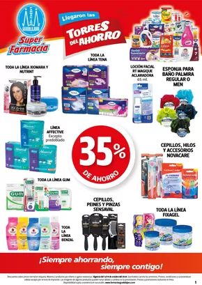 Ofertas de Farmacias y Salud en Villa Cuauhtémoc | Torres del Ahorro de Farmacias Guadalajara | 1/10/2024 - 14/10/2024