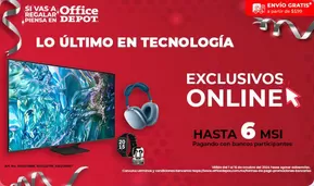 Catálogo Office Depot en Tlajomulco de Zúñiga | Office Depot - Exclusivos Online | 1/10/2024 - 31/10/2024