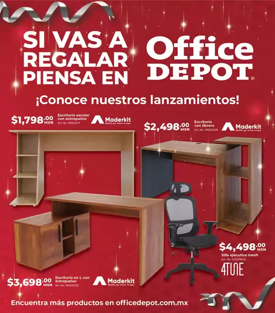 Catálogo Office Depot en Tlajomulco de Zúñiga | Office Depot - Folleto Octubre | 1/10/2024 - 31/10/2024