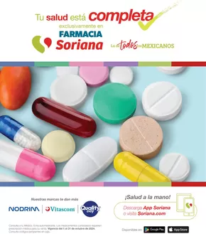 Catálogo Soriana Híper en Monterrey | Folleto Farmacia Híper | 1/10/2024 - 31/10/2024