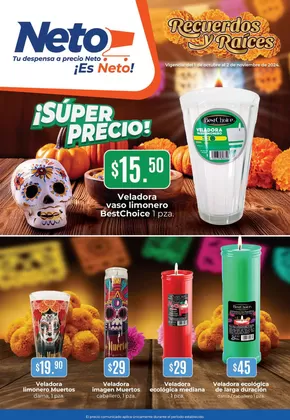 Catálogo Tiendas Neto en Coatzacoalcos | Recuerdos y raíces | 2/10/2024 - 2/11/2024