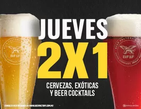 Catálogo Beer Factory en León | Jueves de 2x1 | 10/10/2024 - 5/1/2025