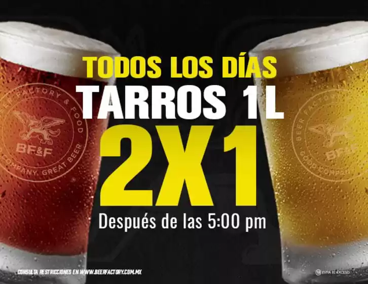 Catálogo Beer Factory en León | Tarros 2x1 | 10/10/2024 - 5/1/2025