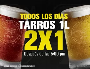 Ofertas de Restaurantes en León | Tarros 2x1 de Beer Factory | 10/10/2024 - 5/1/2025