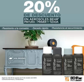 Catálogo Behr en Guadalupe (Nuevo León) | 20% de descuento | 10/10/2024 - 27/10/2024