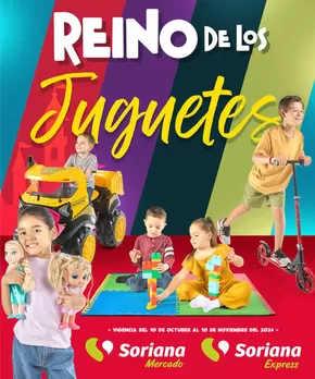 Catálogo Soriana Mercado en Cancún | Folleto Especial Reino de los Juguetes | 10/10/2024 - 10/11/2024