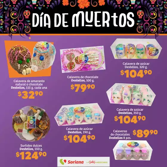 Catálogo Soriana Súper en Tijuana | Catálogo Dia de Muertos | 11/10/2024 - 29/10/2024