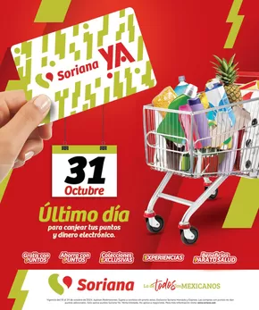 Catálogo Soriana Mercado en Cancún | Folleto Vencimiento de Puntos Mercado | 15/10/2024 - 29/10/2024