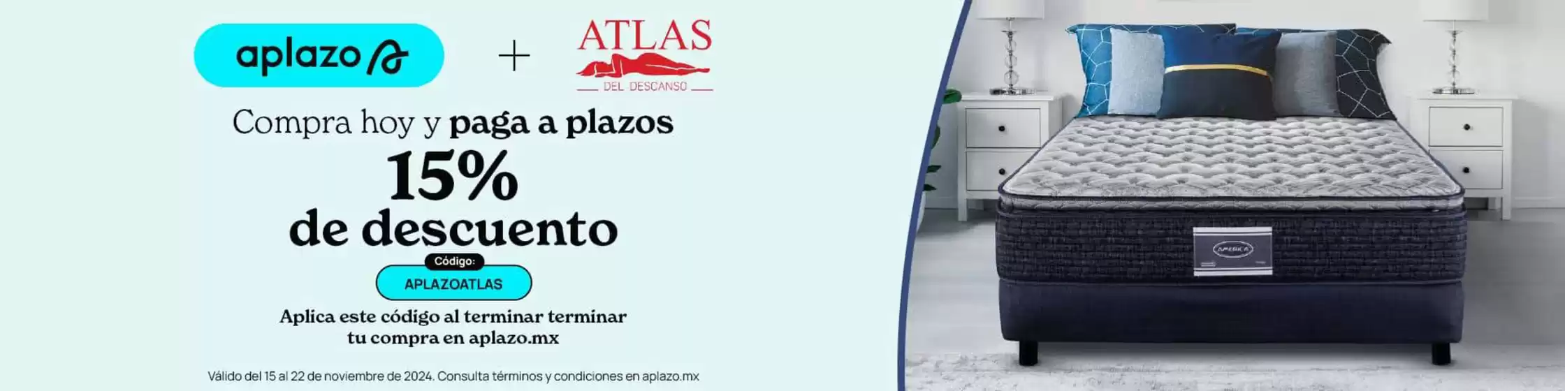 Catálogo Atlas en León | 15% de descuento  | 16/10/2024 - 22/11/2024