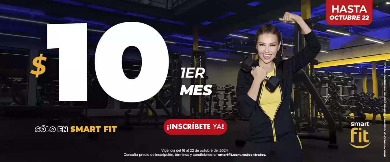 Catálogo Smart Fit en Monterrey | Comienza Ya | 16/10/2024 - 22/10/2024