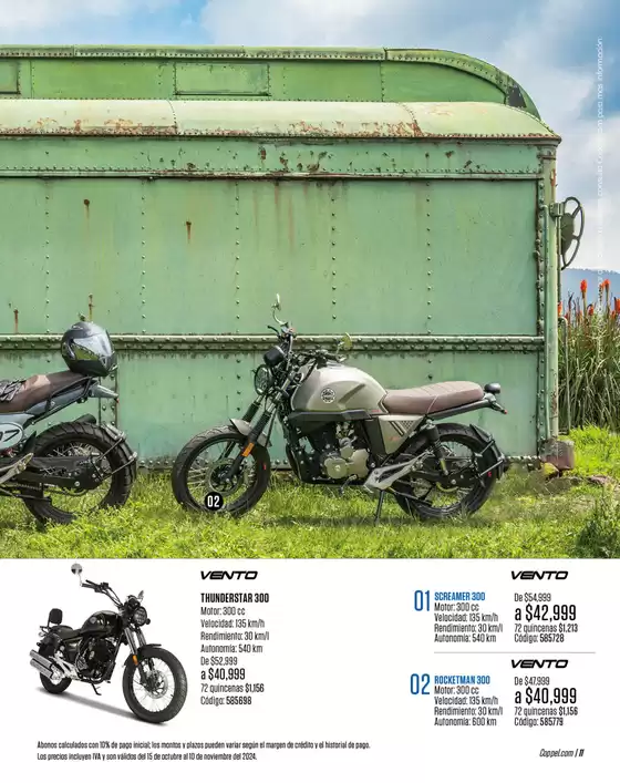 Catálogo Coppel en Montemorelos | REVISTA OCTUBRE - MOTOS II | 16/10/2024 - 31/10/2024