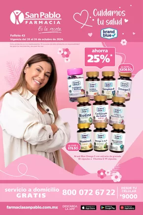 Catálogo Farmacia San Pablo en El Pueblito | Cuidamos tu salud | 20/10/2024 - 26/10/2024