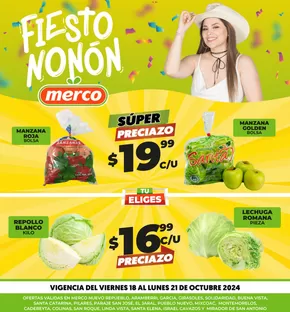 Catálogo Merco en Montemorelos | Fiestononón - Merco | 18/10/2024 - 21/10/2024