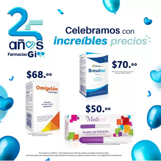 Catálogo Farmacias GI en Guanajuato | Celebramos con increibles precios | 18/10/2024 - 25/10/2024