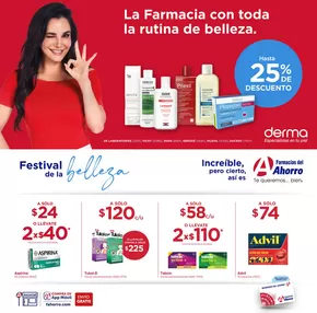 Ofertas de Farmacias y Salud en Las Bajadas | La Farmacia con toda la rutina de belleza de Farmacias del Ahorro | 1/10/2024 - 31/10/2024