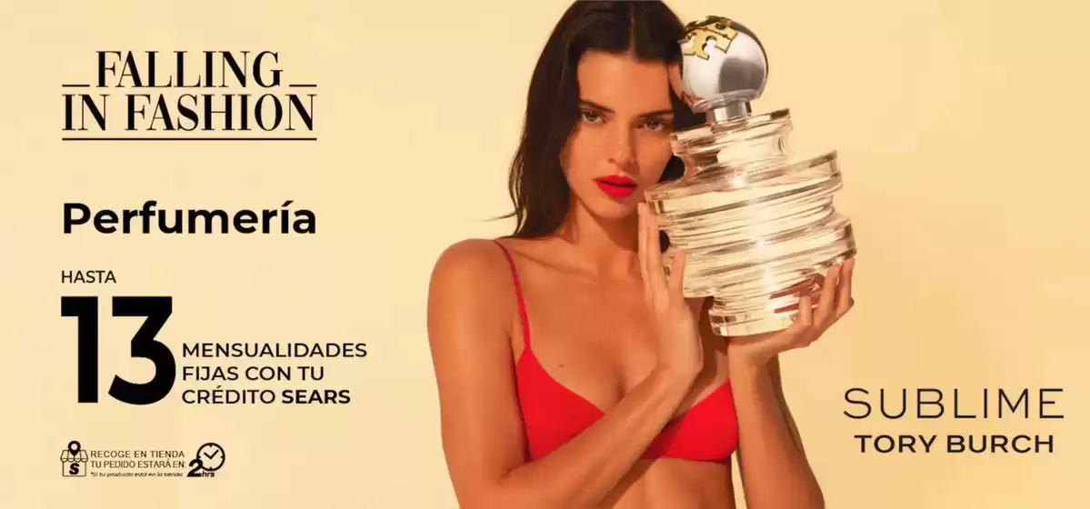 Catálogo Sears en Ciudad de México | Falling in Fashion - Perfumeria | 21/10/2024 - 21/10/2024