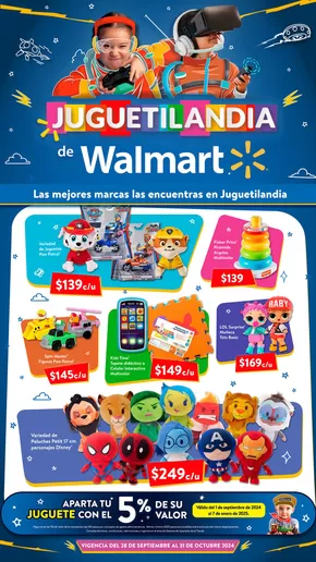 Catálogo Walmart en Mexicali | Walmart - Juguetilandia | 21/10/2024 - 31/10/2024