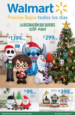 Catálogo Walmart en Guadalajara | La decoración que quieres | 21/10/2024 - 6/11/2024