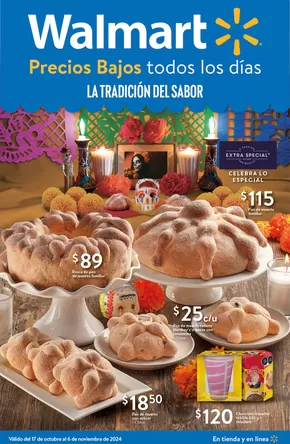 Catálogo Walmart en Irapuato | La Tradición del Sabor | 21/10/2024 - 6/11/2024