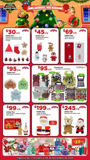 Ofertas de Supermercados en Miguel Auza | Más Ahorros más Navidad de Bodega Aurrera | 21/10/2024 - 6/11/2024