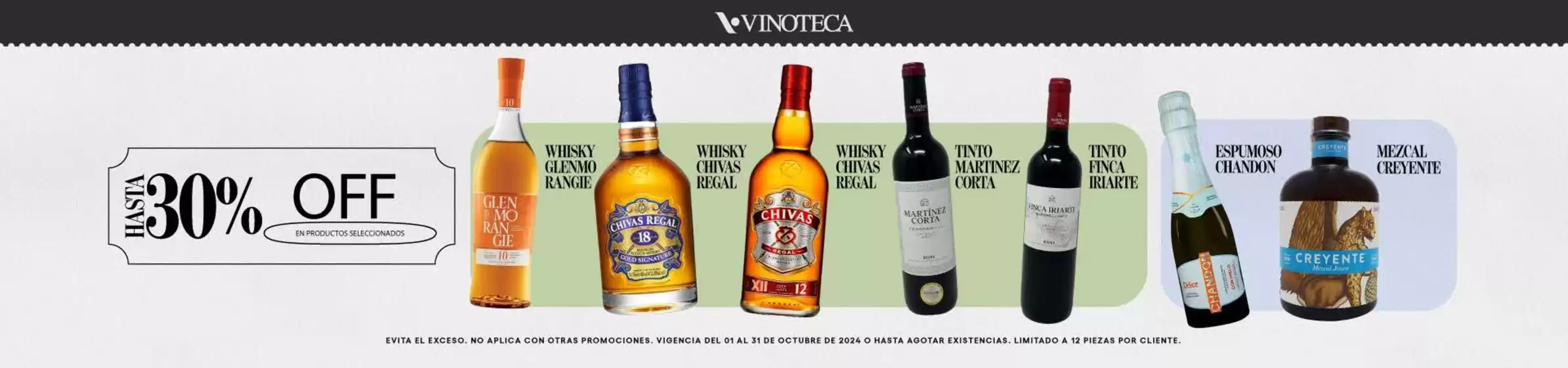 Catálogo Vinoteca en Cancún | Hasta 30% off | 22/10/2024 - 31/10/2024