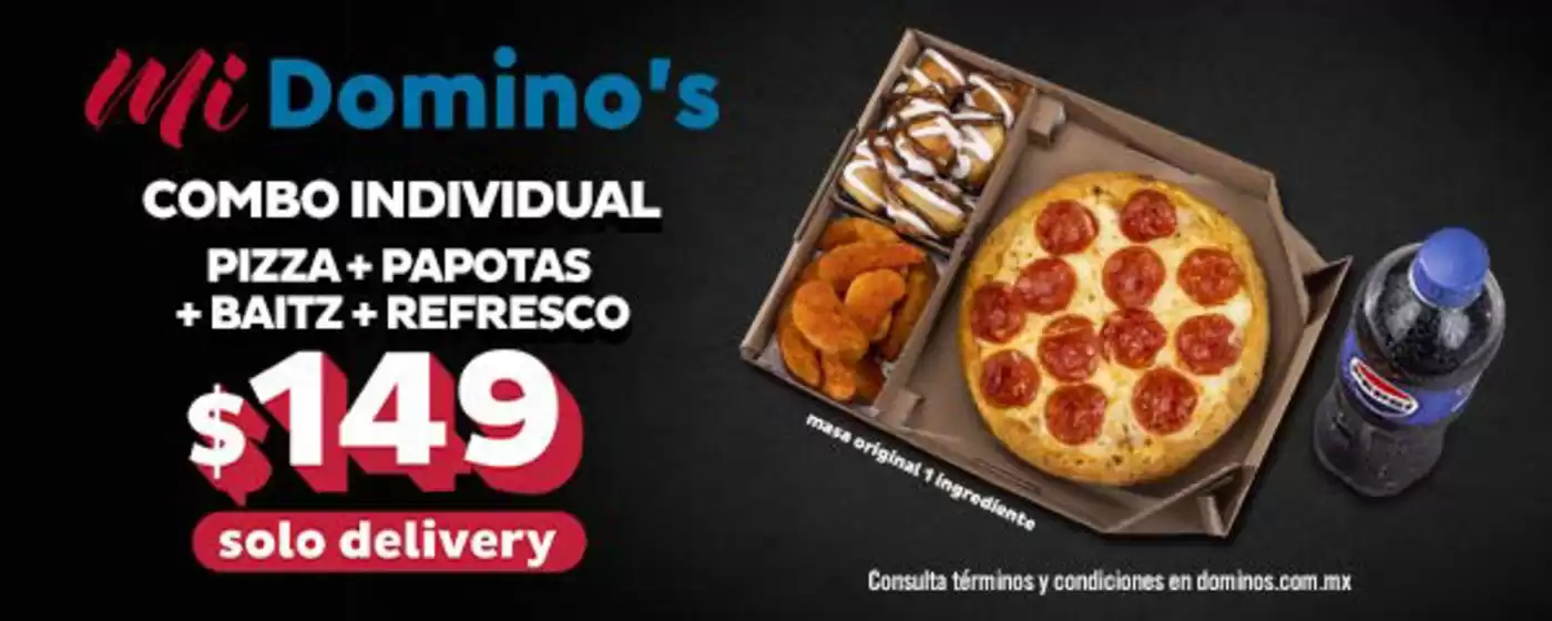 Catálogo Domino's Pizza en Tampico (Tamaulipas) | Mi Domino's | 22/10/2024 - 31/12/2024