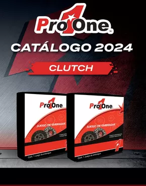 Catálogo Pro One en Ciudad Obregón | Catálogo Clutch | 23/10/2024 - 31/3/2025