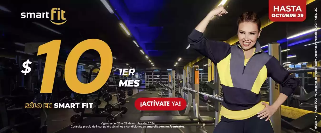 Catálogo Smart Fit en Guadalajara | Comienza Ya | 24/10/2024 - 29/10/2024