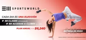 Ofertas de Deporte en Monterrey | Plan Anual de Sports World | 24/10/2024 - 30/11/2024