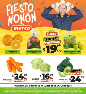 Catálogo Merco en Ciudad Apodaca | Fiestononón | 25/10/2024 - 28/10/2024