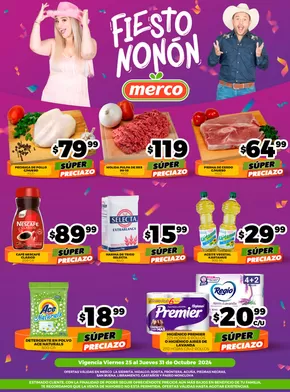 Catálogo Merco en Piedras Negras | Fiestononón - Merco | 25/10/2024 - 31/10/2024