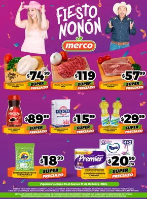 Catálogo Merco en Pesquería (Nuevo León) | Fiestononón - Merco | 25/10/2024 - 31/10/2024