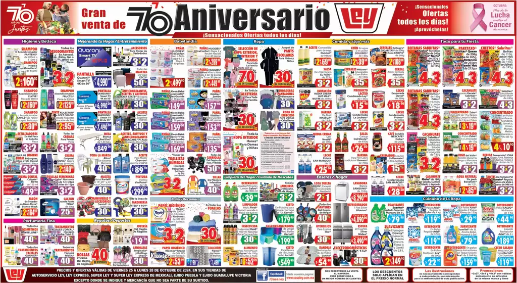 Catálogo Casa Ley en Mexicali | Grandes descuentos en productos seleccionados | 25/10/2024 - 28/10/2024