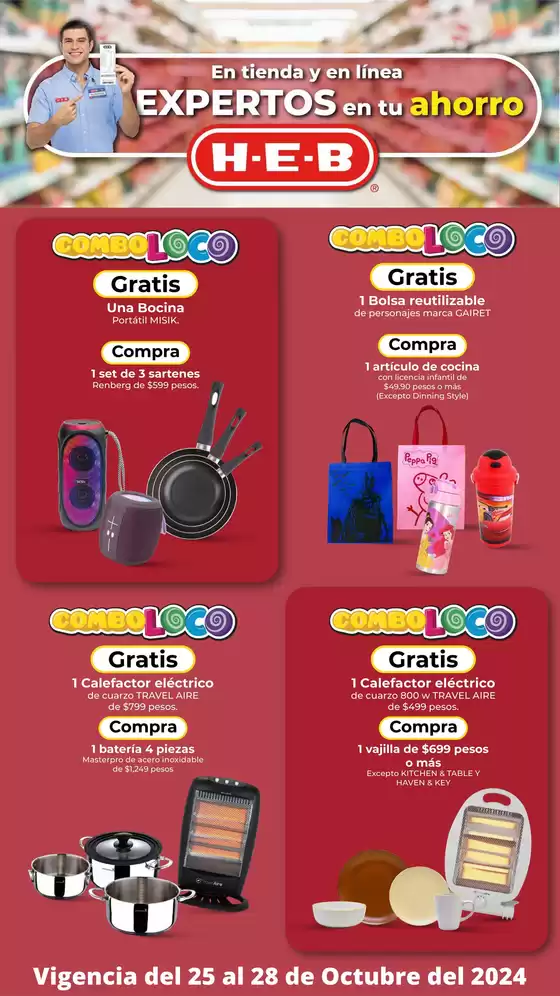 Catálogo HEB en Irapuato | HEB - Rebajado | 28/10/2024 - 28/10/2024