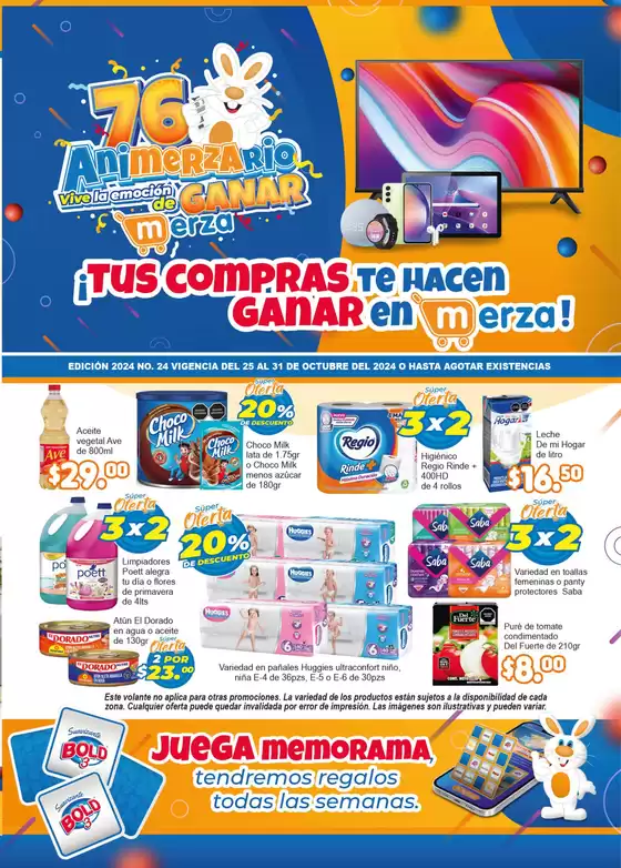 Catálogo Merza en Colonia Anáhuac | 76 AniMerzario | 28/10/2024 - 31/10/2024