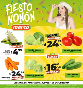 Ofertas de Supermercados en Ciudad General Terán | Fiestononón - Super Preciazo de Merco | 29/10/2024 - 31/10/2024