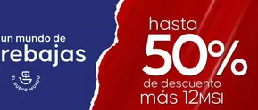 Ofertas de Tiendas Departamentales en San Pedro Garza García | Hasta 50% de descuento de El Nuevo Mundo | 30/10/2024 - 31/12/2024