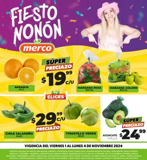 Catálogo Merco en Mina | Fiestononón | 1/11/2024 - 4/11/2024