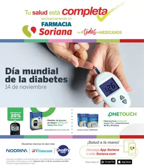 Ofertas de Supermercados en San Bartolo Morelos | Folleto Farmacia Híper de Soriana Híper | 1/11/2024 - 30/11/2024