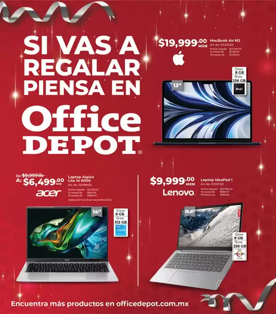 Catálogo Office Depot | Office Depot - Folleto Noviembre | 1/11/2024 - 30/11/2024