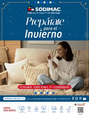 Ofertas de Ferreterías en La Ermita | Prepárate para el Invierno de Sodimac Homecenter | 1/11/2024 - 31/12/2024