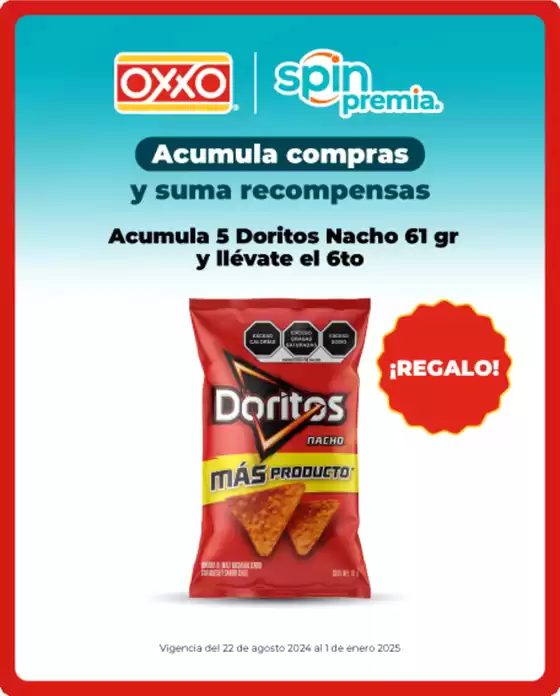 Catálogo OXXO en Mexicali | Ofertas OXXO - Spin Premia | 5/11/2024 - 1/1/2025