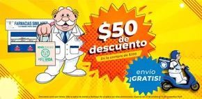 Ofertas de Farmacias y Salud en Atlixco | $50 de Descuento de Farmacias Similares | 4/11/2024 - 14/11/2024