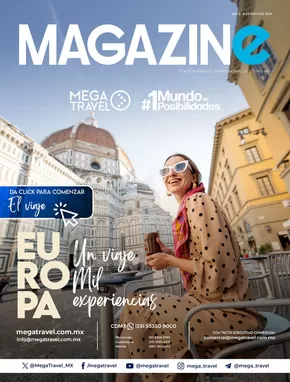 Ofertas de Viajes y Entretenimiento | Mega Traveler Magazine de Mega travel | 5/11/2024 - 31/12/2024