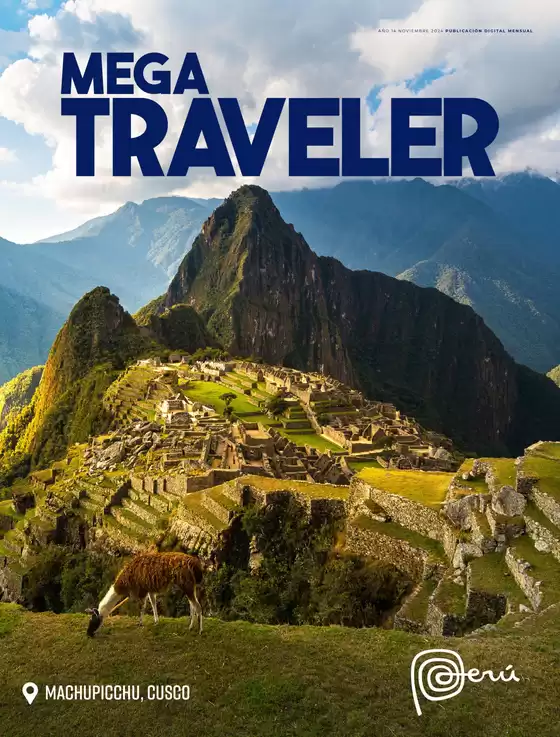 Catálogo Mega travel | Mega Traveler : Peru | 5/11/2024 - 30/11/2024