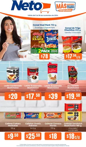 Catálogo Tiendas Neto en San Luis Acatlán | Más ahorro en cada compra | 5/11/2024 - 30/11/2024